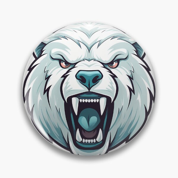 Item preview, Polar bear logo designed and sold by ganznice.