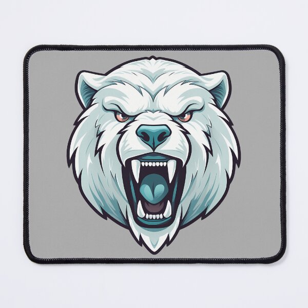 Item preview, Polar bear logo designed and sold by ganznice.