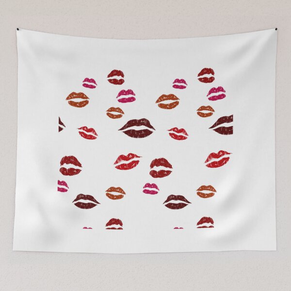 Item preview, Valentine's Day lipstick stain  designed and sold by poppycoleman777.