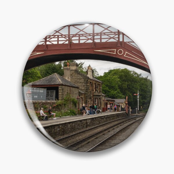 Item preview, Railway bridge in Goathland train station, North York Moors railway designed and sold by yackers1.