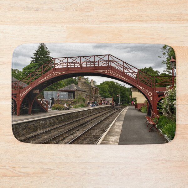 Item preview, Railway bridge in Goathland train station, North York Moors railway designed and sold by yackers1.