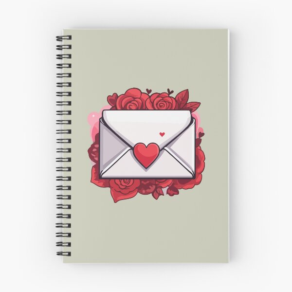 Item preview, Carta encantada de rosas designed and sold by StickerLab4.