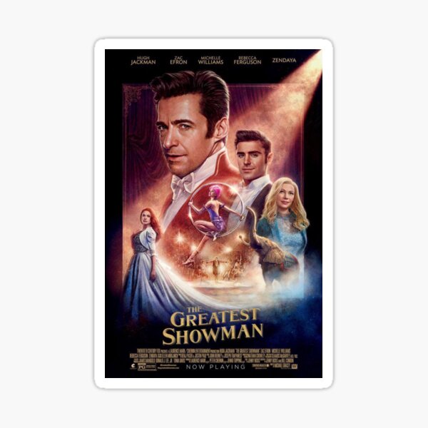 El mejor showman Pegatina
