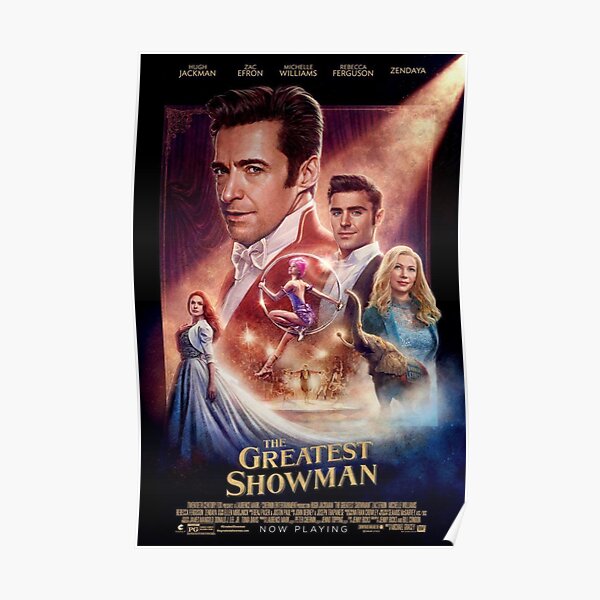 PRM496 The Greatest Showman Movie Poster Glossy Finish Posters USA 