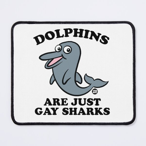 Artikelvorschau, DOLPHINS GAY SHARKS entworfen und verkauft von TODD GOLDMAN.