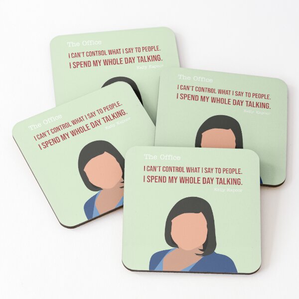 Item preview, The Office- Kelly Kapoor- Quotes designed and sold by pinkunicornshop.