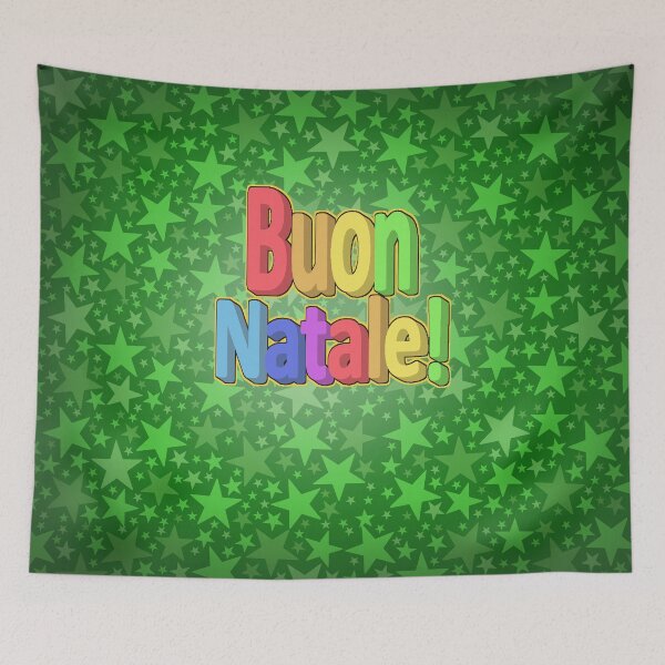 Item preview, buon natale colorato designed and sold by ZiphGames.