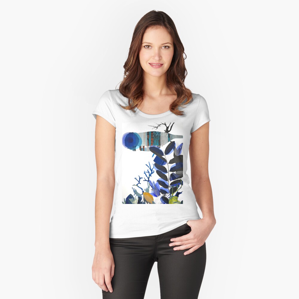 Item preview, Fitted Scoop T-Shirt designed and sold by monicalmota.