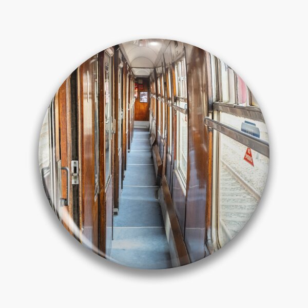 Item preview, The interior of a traditional railway carriage on the North York Moors Railway designed and sold by yackers1.