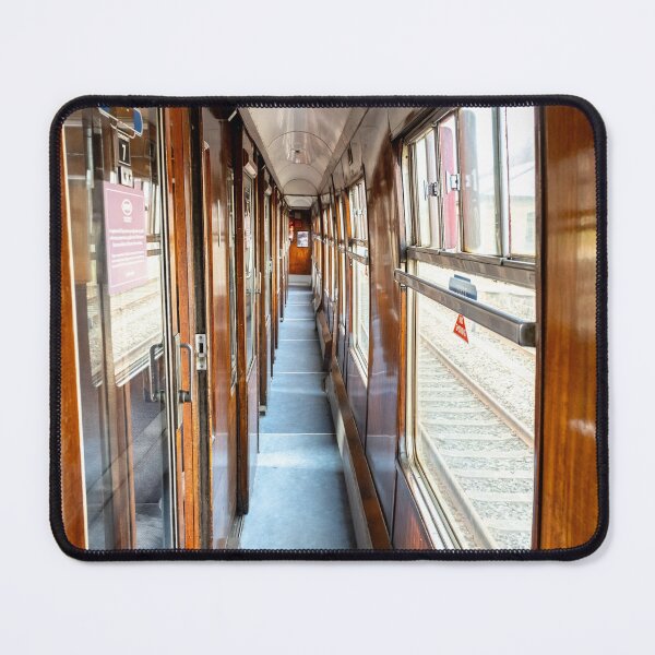 Item preview, The interior of a traditional railway carriage on the North York Moors Railway designed and sold by yackers1.
