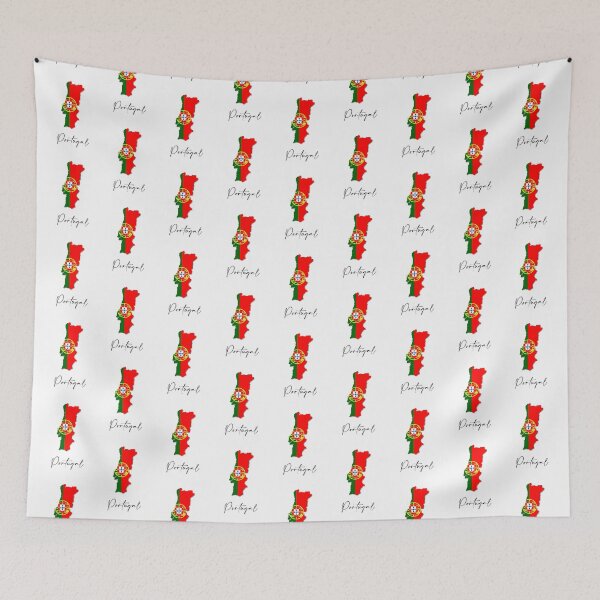 Item preview, Portugal Country Map and Flag Lisbon Europe designed and sold by dk-design85.