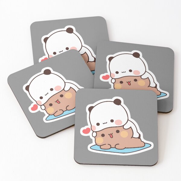 Item preview, Panda BuBu and Bear DuDu’s Cozy Time ❤️ designed and sold by Pandety.