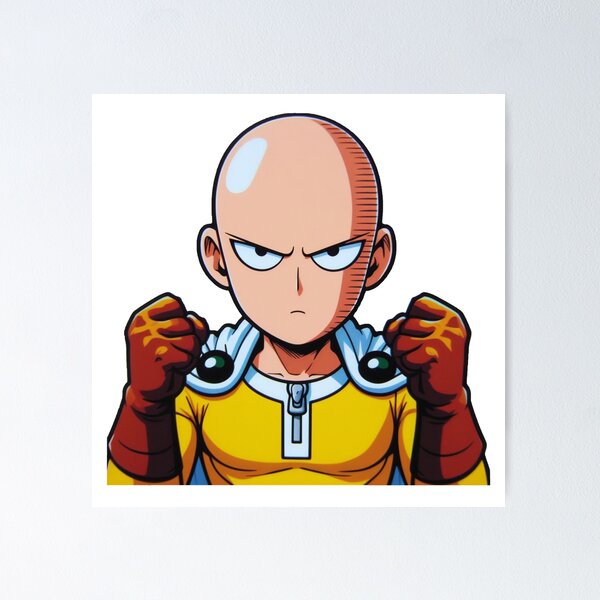 | Punch Man Redbubble One for Posters Sale Anime
