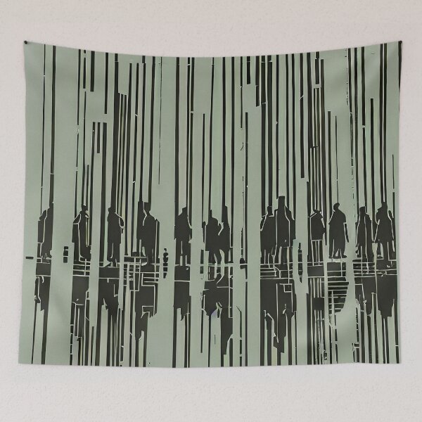 Item preview, Silhouettes in the distance designed and sold by mylittlewindow.