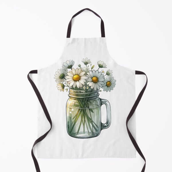 Item preview, Mason Jar with Flowers designed and sold by Truck Stop One.