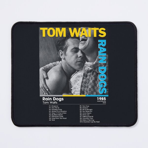 Item preview, Tom Waits - Rain Dogs | Album Card (Dark) designed and sold by theoralcollage.