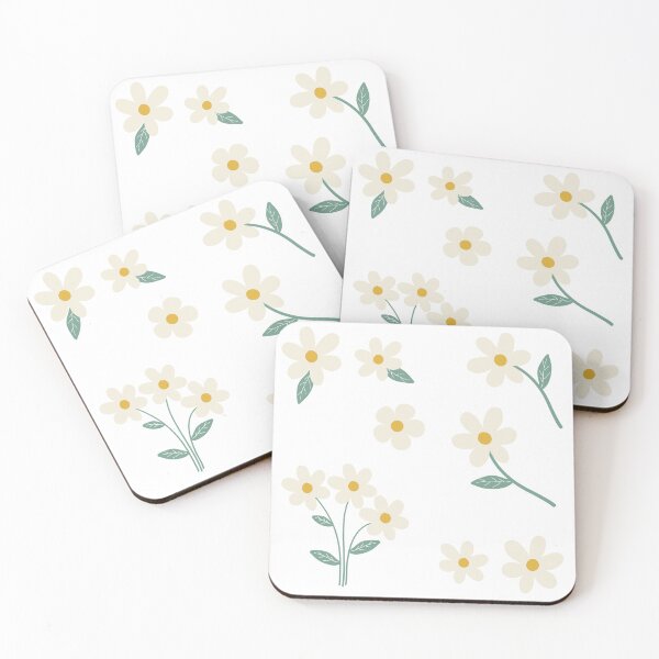 Item preview, Aesthetic white flowers daisies cottage core set designed and sold by e-stall4U.