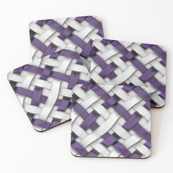 Item preview, Lilac Labyrinth - Delicate Drapery designed and sold by Quark-Up-Fiber.