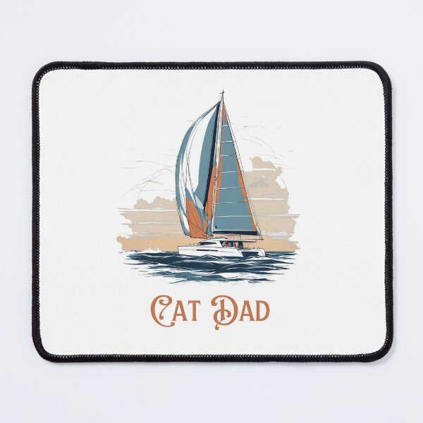 Item preview, Cat Dad - Funny Catamaran Sailing designed and sold by Collin36.