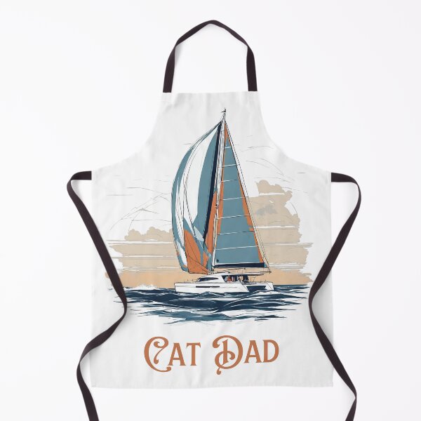 Item preview, Cat Dad - Funny Catamaran Sailing designed and sold by Collin36.