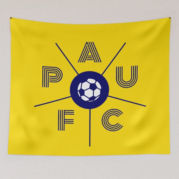 Item preview, Pau FC Football Minimalist Style Artwork designed and sold by kakarikihill.