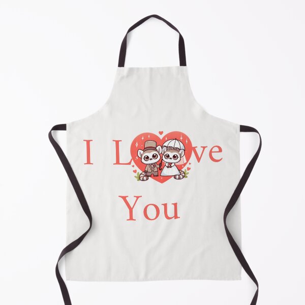 Item preview, Cute Lemur Couple I Love You designed and sold by LemuellTrends.