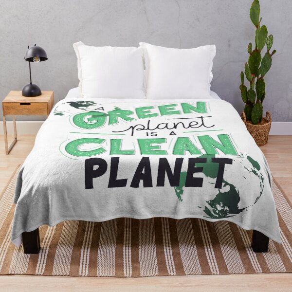 Item preview, Sustainable Living: No Planet B, Just a Green Plan designed and sold by JaaCreativeShop.
