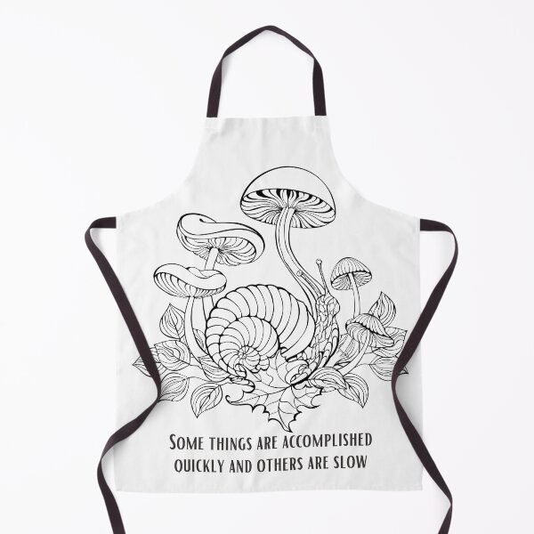 Item preview, Take Your Time Mushroom and snail designed and sold by Psycheclothing.