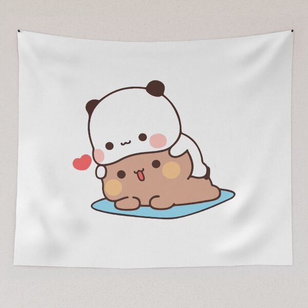 Item preview, Panda BuBu and Bear DuDu’s Cozy Time ❤️ designed and sold by Pandety.