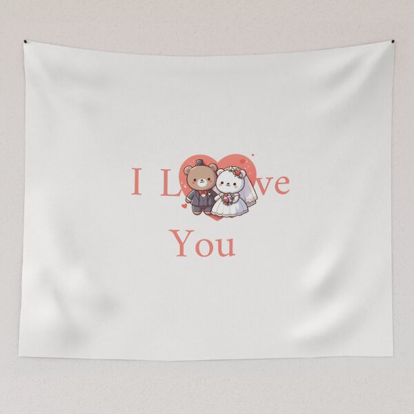 Item preview, Cute Bear Couple I Love You designed and sold by LemuellTrends.