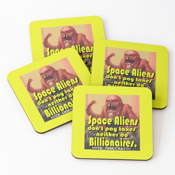 Item preview, Space Alien Billionaire Taxes designed and sold by SiggyZiggy.
