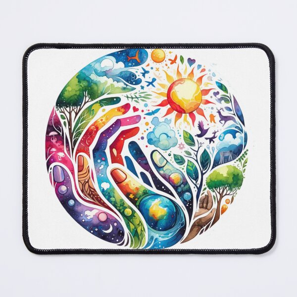 Item preview, Watercolor Solidarity Illustration designed and sold by Anavai987.