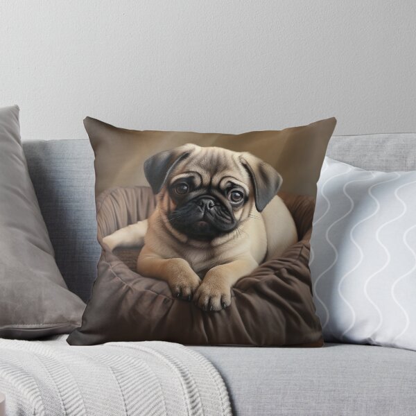 Item preview, Pug: Charming and good-natured designed and sold by Bettina  Kienitz.