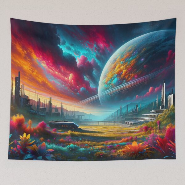 Item preview, Cosmic Vista: An Interstellar Panorama designed and sold by ArtComixHaven.