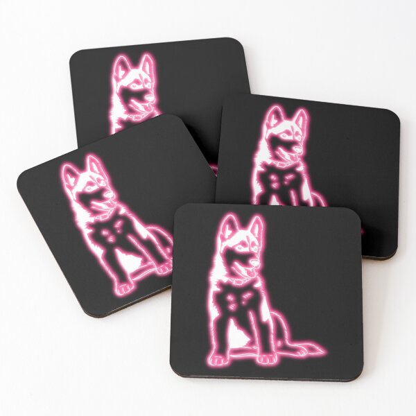 Item preview, Neon Husky Puppy designed and sold by Heraldry design.