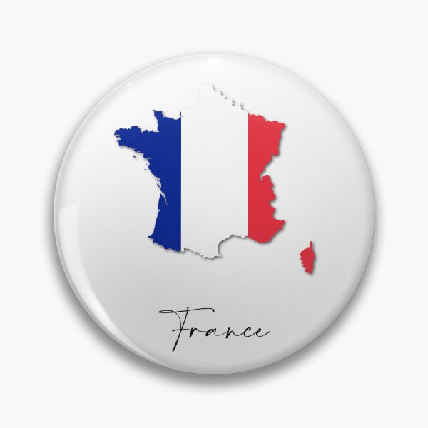 Item preview, France Country Map and Flag Paris Europe designed and sold by dk-design85.