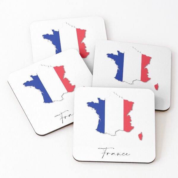 Item preview, France Country Map and Flag Paris Europe designed and sold by dk-design85.