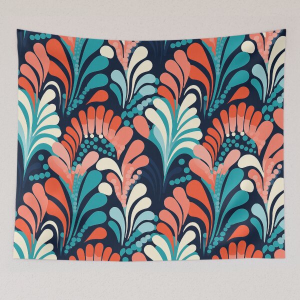 Item preview, fantasy seaweed pattern designed and sold by photosmatic.