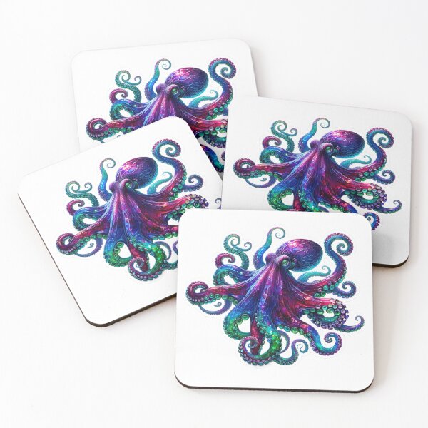 Item preview, Colorful Ouctopus Sticker designed and sold by mymagicstoreus.