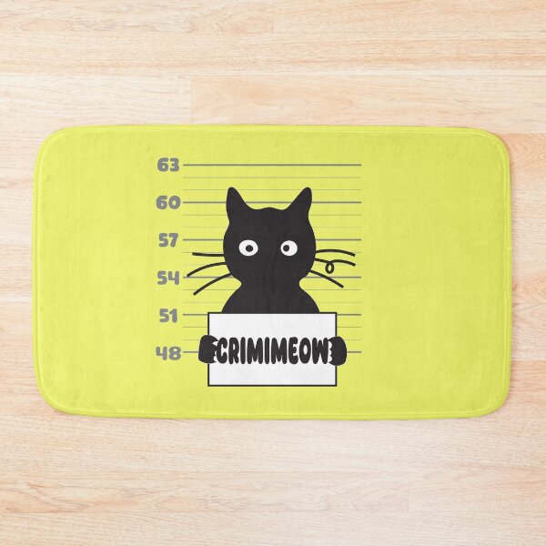 Item preview, Crimimeow | Criminal Cat | Black Fluffy Cat designed and sold by Leo-Stride.