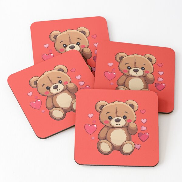 Item preview, happy teddy bear designed and sold by StickerLab4.