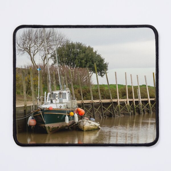 Item preview, Boat in Blakeney harbour, North Norfolk designed and sold by yackers1.