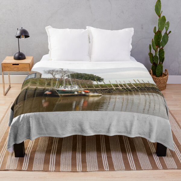 Item preview, Boat in Blakeney harbour, North Norfolk designed and sold by yackers1.
