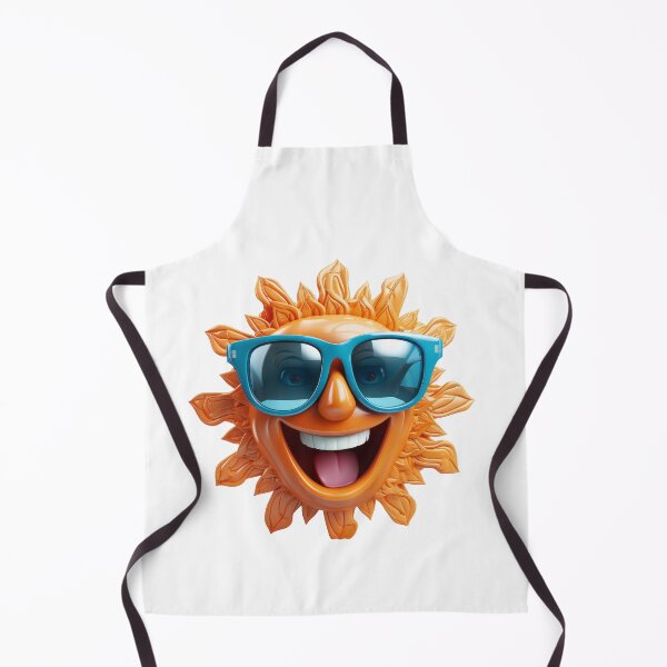 Item preview, Smiling sun wearing sunglasses designed and sold by MiraCleAI.