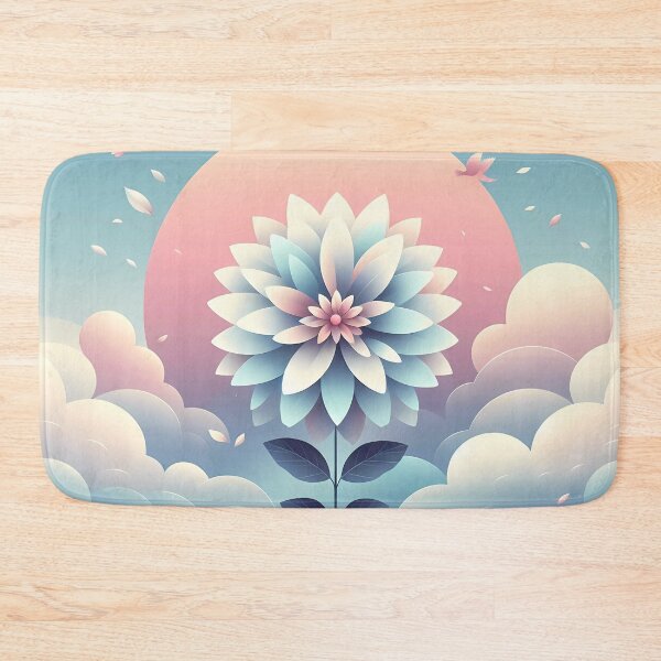 Item preview, Serenity in Bloom - A Pastel Sunrise Dreamscape designed and sold by Vitalka-uk.