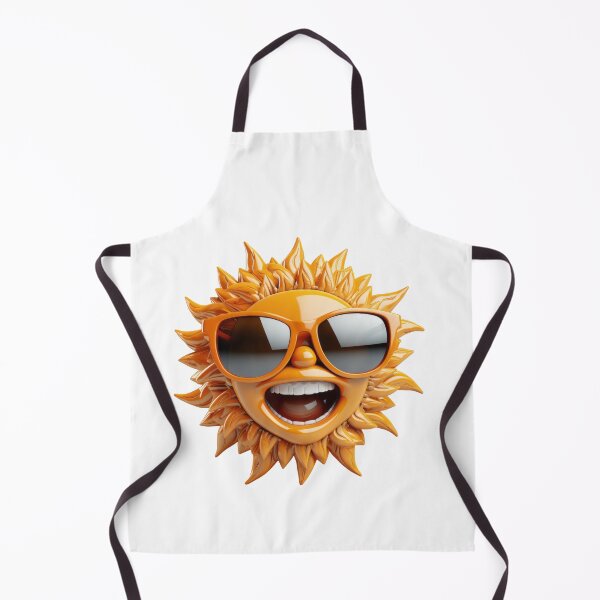 Item preview, Smiling sun wearing sunglasses designed and sold by MiraCleAI.