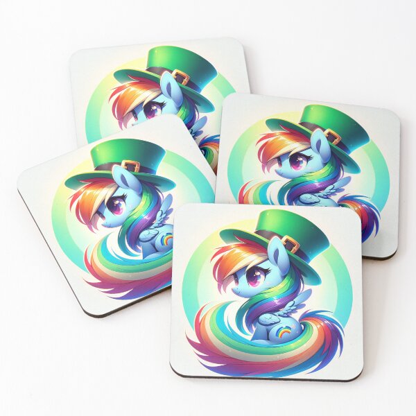 Item preview, Rainbow Dash on St Patrick’s day designed and sold by ClumsyClouds.