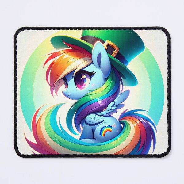 Item preview, Rainbow Dash on St Patrick’s day designed and sold by ClumsyClouds.