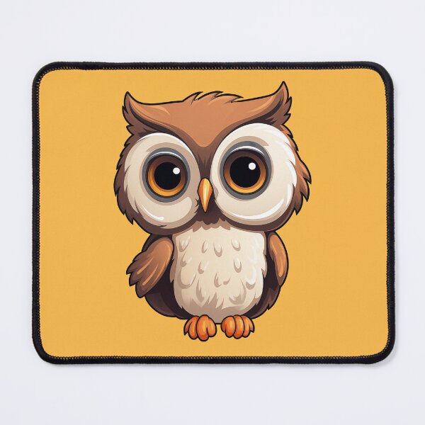 Item preview, Cartoon Owl designed and sold by Kitty Nut House.