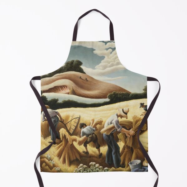 Item preview, Thomas Hart Benton Cradling Wheat, 1938 Thomas Hart Benton paintings designed and sold by Amy-Hamilton.